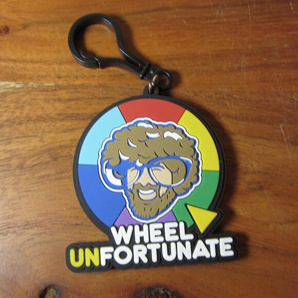 dude perfect keychain bag clip dangler wheel of unfortunate (W5990) - Picture 1 of 3